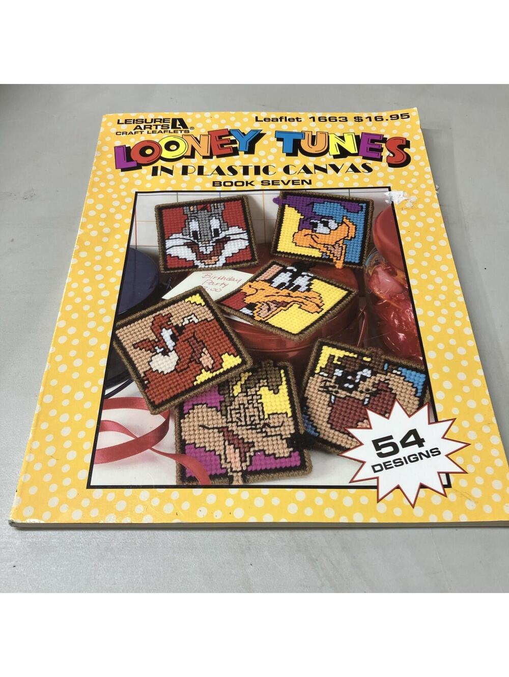Looney Tunes In Plastic Canvas Book 7 (54 Designs) Leaflet 1663